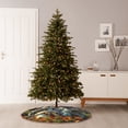 thumbnail image 6 of Salouo Sunflower Field Spotted Dog Christmas Tree Skirt 30" Farmhouse Christmas Decorations Snowman Xmas Tree Skirt Tree Mat for Holiday Party Decor, 6 of 8