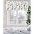thumbnail image 5 of Dragonfly Valances for Windows Watercolor Colorful Wings Flying Valance Rod Pocket Light Filtering Short Window Treatments Curtains for Kitchen Bathroom Living Room Bedroom, 1 Panel, 60 x 18 Inch, 5 of 7