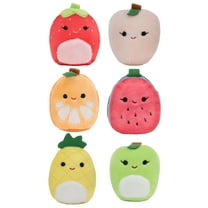 Squishville By Squishmallows Mystery 2" Mini Plush Fruit Squad, 6 Pack