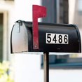thumbnail image 5 of 10 Sheets Number Stickers Mailbox Letters Black Vinyl Alphabet Number Stickers, 5 of 5