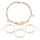 thumbnail image 5 of 4pcs pulsera de muñeca tejida de cuerda de la cuerda de conejo brazalete trenzado brazalete brazalete brazalete, 5 of 5
