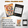 thumbnail image 3 of TPLHOUSE Furries Christmas Friend Coloring Book Spiral Bound for Adult, Premium Cover, 3 of 6