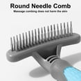 thumbnail image 3 of Necvior Pet Comb Dog Grooming Dematting Brush Deshedding Comb Rakes Tool Supplies, 3 of 11