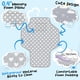 thumbnail image 2 of Cambiador portátil para bebé de viaje – Cambiador de pañales compacto impermeable con almohada incorporada – Estación de cambio ligera y plegable, regalos de ducha para recién nacidos, 2 of 5