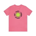 thumbnail image 2 of Tennis Shirt for Women Eat Sleep Tennis Repeat Unisex Bella Canvas Premium, 2 of 12