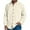 Beige, variant on CharmCyan Men Long Sleeve Button Down Shirt Casual Loose Fit Lightweight Breathable Classic Collar Shirt for Everyday Wear Army Green L