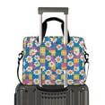 thumbnail image 2 of FORMRS 16" Laptop Bag Carrying Sleeve Case with Handle Travel Shoulder Briefcase, Blue Checkered Daisy, 2 of 8