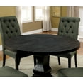 thumbnail image 5 of Furniture of America Anton Traditional Pedestal Dining Table, Antique Black, 5 of 10