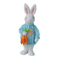 thumbnail image 3 of Figura de conejo de resina en miniatura para Pascua, estatua de conejo, estantería para el hogar, escritorio Azul, 3 of 9