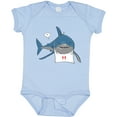 thumbnail image 3 of Inktastic Shark Dinner Boys or Girls Baby Bodysuit, 3 of 5