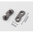 thumbnail image 5 of Chainsaw Chain Repair Kit 10pcs Steel Master Links for 325 404 Large/Small 8 Chains, 5 of 5