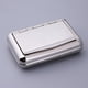 thumbnail image 3 of Caja de almacenamiento de tabaco para pipa de fumar de metal plateado, caja de Sunnimix Estuche de almacenamiento de humo, 3 of 8
