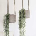 thumbnail image 3 of Cotton Rope Hanging Flower Pot Flowers Plants Container Landscape for Home Garden Yard Office, 3 of 5