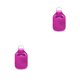 thumbnail image 4 of Llavero Jumpingount Diseño elegante y cuidadoso Tapas abatibles Reutilizable Portabotellas recargable Práctico para llevar Porta desinfectantes Violeta XY 2Conjunto, 4 of 6