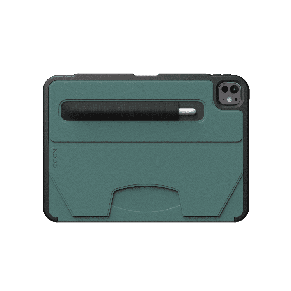 Zugu Case for iPad Pro 11 (M4/M5) 2024/2025, Slim Protective Cover with Apple Pencil Holder, Auto Wake/Sleep, Multiple Viewing Angles - iPad Pro 11 Inch Case, iPad Pro 11 Case - Pine
