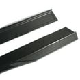thumbnail image 5 of Ikon Motorsports Side Skirts Lip Fits 2024-2026 Ford Mustang, R Style Carbon Fiber Add On Rocker Panel Extension Splitters 2PCS, 5 of 9