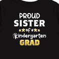 thumbnail image 4 of Inktastic Proud Sister of a Kindergarten Grad Girls Long Sleeve Toddler T-Shirt, 4 of 5