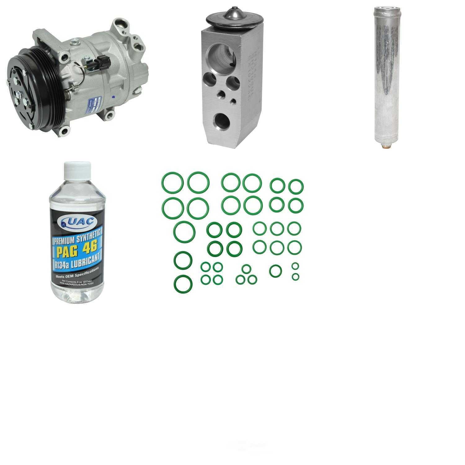 A/C Compressor and Component Kit -- Compressor Replacement Kit Fits select: 2003-2006 NISSAN 350Z
