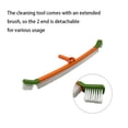 thumbnail image 4 of Brosse de Nettoyage pour Piscine Mur Sol Pas SPA Aspiration Résilience Tête de Bord Réglable Brosses à 360 Degrés avec Manche Extensible, 4 of 7