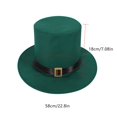 thumbnail image 4 of CONZONE St. Patrick Day Mens Elf Dress Up Green Clover Tailcoat And Hat Outfit Funny Party Stage Performance Clothes Set, 4 of 9