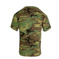 thumbnail image 4 of Rothco Woodland Camo T-Shirt w/ Pocket - Small, 4 of 4