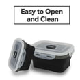 thumbnail image 3 of GLIDER LB Black Bento Premium Lunch Box & Food Storage Containers, 3 of 4
