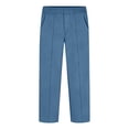 thumbnail image 4 of JUMEYU Boys Uniform Pants Casual Elastic Waist School Long Pants Fashion Loose Trousers with Pockets Clothes 4T-12T (Blue,10T 12T), 4 of 7