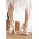 thumbnail image 4 of Melissa - Sandalias de novia color marfil con perlas crema 25 CM, 4 of 5