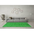 thumbnail image 3 of Ahgly Company Indoor Rectangle Oriental Green Industrial Area Rugs, 2' x 3', 3 of 4