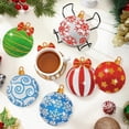 thumbnail image 4 of Bola navideña Diamond Art Coasters FairySandy, 10 unidades, 4 of 6