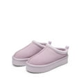 thumbnail image 2 of Dream Pairs Women's FuzzyEasy Genuine Suede Platform Slippers Warm Fluffy Slip-on Shoes for Winter Indoor & Outdoor Wear, 2 of 9