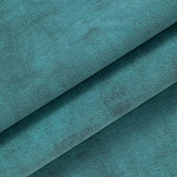 Firefly Hope 39.4"x47" Suede Upholstery Fabric, Soft Smooth Material for Sofa, Chairs, Pillows & Car Upholstery, Water Green