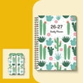 thumbnail image 2 of Tuvgenk Spiral Notebook A5 Multicolor Floral Notebook Planner Work and Exercise Schedule Book Lay-Flat Cactus Travel Diary, 2 of 7