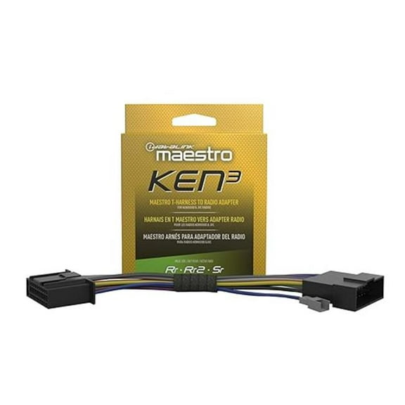 Maestro ACC-HU-KEN3 KEN3 Plug & Play T-Harness for Kenwood & JVC Radios