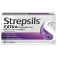 thumbnail image 1 of Pastillas Strepsils Extra Triple Action con sabor a grosella negra, 1 of 4