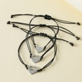 thumbnail image 5 of ZPAQI 3Pcs Wax Line Wristband Adjustable Heart Matching Bracelet Sister Gifts, 5 of 10