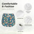 thumbnail image 4 of Bixox Women's Corgi with Flowers pattern 2 in 1 Running Shorts - Lightweight Athletic Workout Gym Yoga Shorts Liner with Pockets - Large, 4 of 7