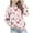 Pink, variant on Lorytime Christmas Sweaters for Kids Boy Girl Santa Claus Shirt Crew Neck Long Sleeve Pullover Cute Tops 11 Years