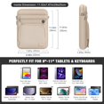 thumbnail image 2 of Funda para tableta MoKo de 9 a 11 pulgadas para iPad Air M3 Sand, 2 of 7