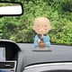 thumbnail image 3 of Adorno para Coche BLESIY de Pequeños monjes Estatua de resina Decoración Creativa, 3 of 8