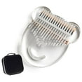 thumbnail image 1 of facefd 17 Touches Kalimba Acrylique Piano Transparent Clavier Instrument Tuner Marteau Gig Bag Ours, 1 of 6