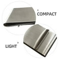 thumbnail image 3 of unbranded  3 Pcs Money Clip for Man Kit Trimmer Wipes Glasses Cleaner Woman Silver, 3 of 8