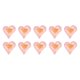 thumbnail image 1 of 10 piezas Aurora Mocha Brocas de base puntiaguda Rosa Love Heart K9 Brocas de vidrio Decoración de uñas, 1 of 5