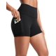 thumbnail image 1 of Shorts CRZ YOGA Butterluxe Cintura Alta 7.5 cm con Bolsillos Negro S, 1 of 5