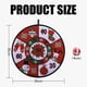 thumbnail image 4 of Tablero de dardos navideño grande para niños, juego de mesa navideño con 8 bolas adhesivas, dardos navideños, regalos para fiestas navideñas, calcetines navideños para niños., 4 of 5