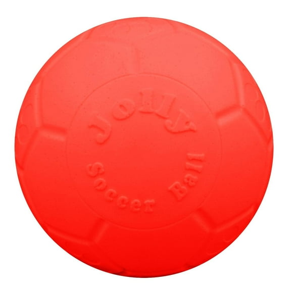 Pelota de Fútbol Flotante Jolly Pets Naranja Mediana para Perro