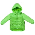 thumbnail image 1 of The Incredible Hulk Muscles Puffy Kid's Jacket-Size 5-6, 1 of 5