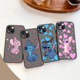thumbnail image 2 of Case for iPhone Apple 14 13 11 12 MINI Pro XS Max XR X 7 8 SE 2022 2020 6 6S Plus Case Funda Shell Lilo & Stitch Cartoon Anime, 2 of 5