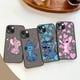 thumbnail image 2 of Case for iPhone Apple 14 13 11 12 MINI Pro XS Max XR X 7 8 SE 2022 2020 6 6S Plus Case Funda Shell Lilo & Stitch Cartoon Anime, 2 of 5