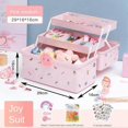 thumbnail image 5 of Storage box for children's hair accessories, baby hair bands, hairpins, rubber bands, head accessories, 5 of 5